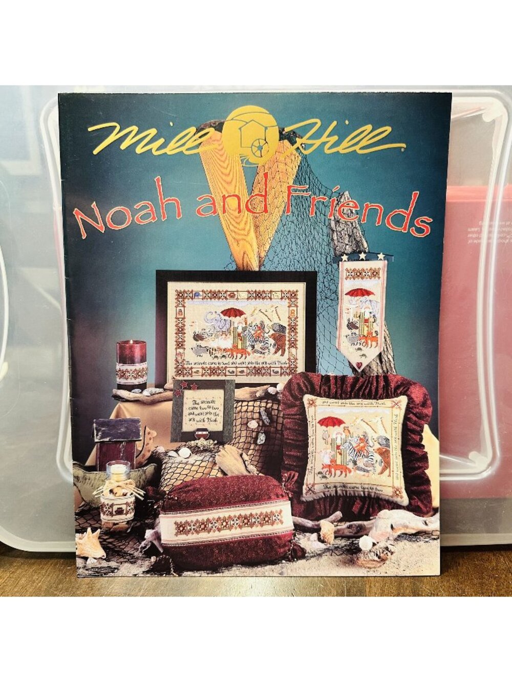 Mill Hill Noah & Friends Cross-Stitch Pattern Booklet Christmas Themed